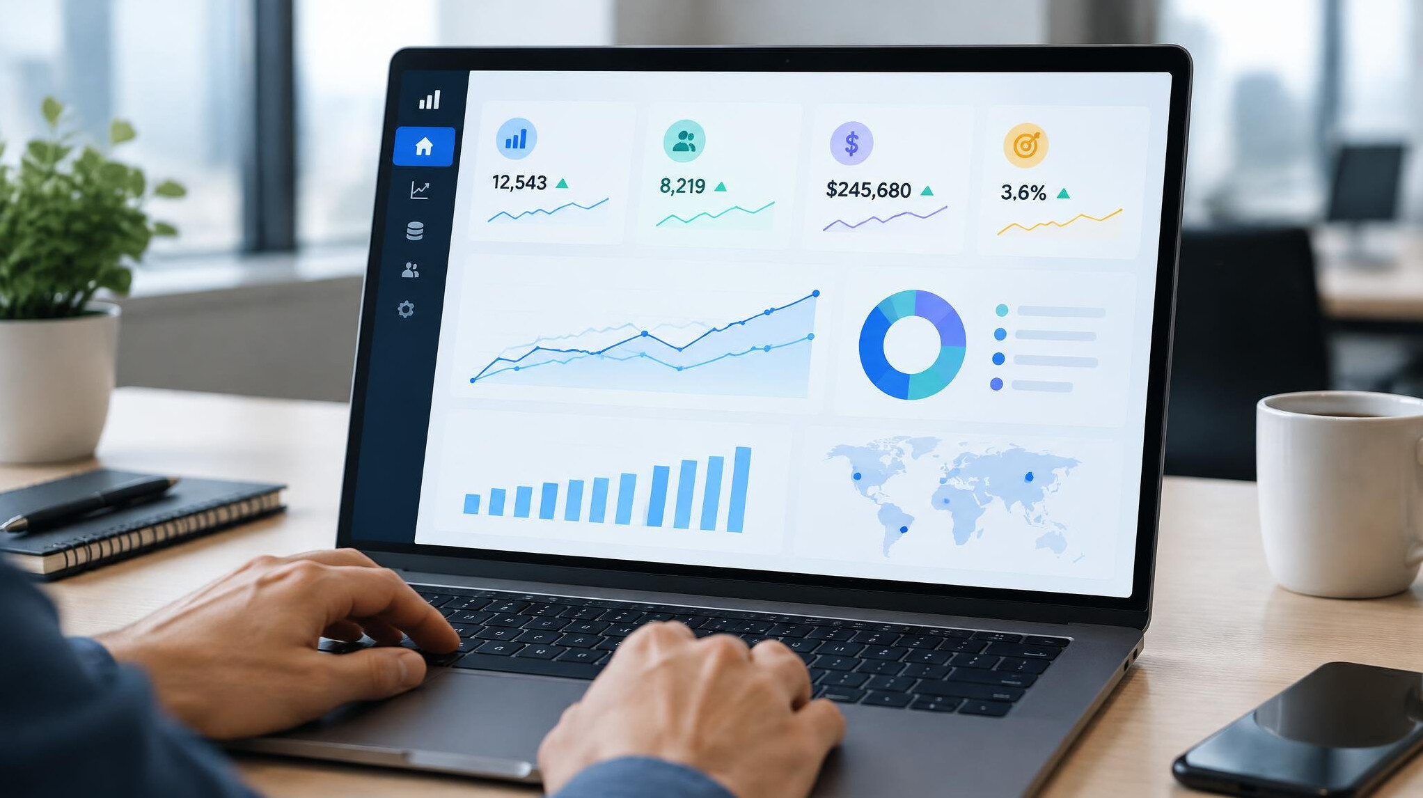 data analytics dashboard
