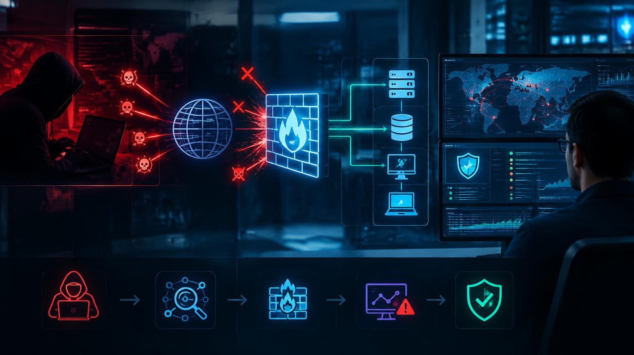 hacker attack simulation