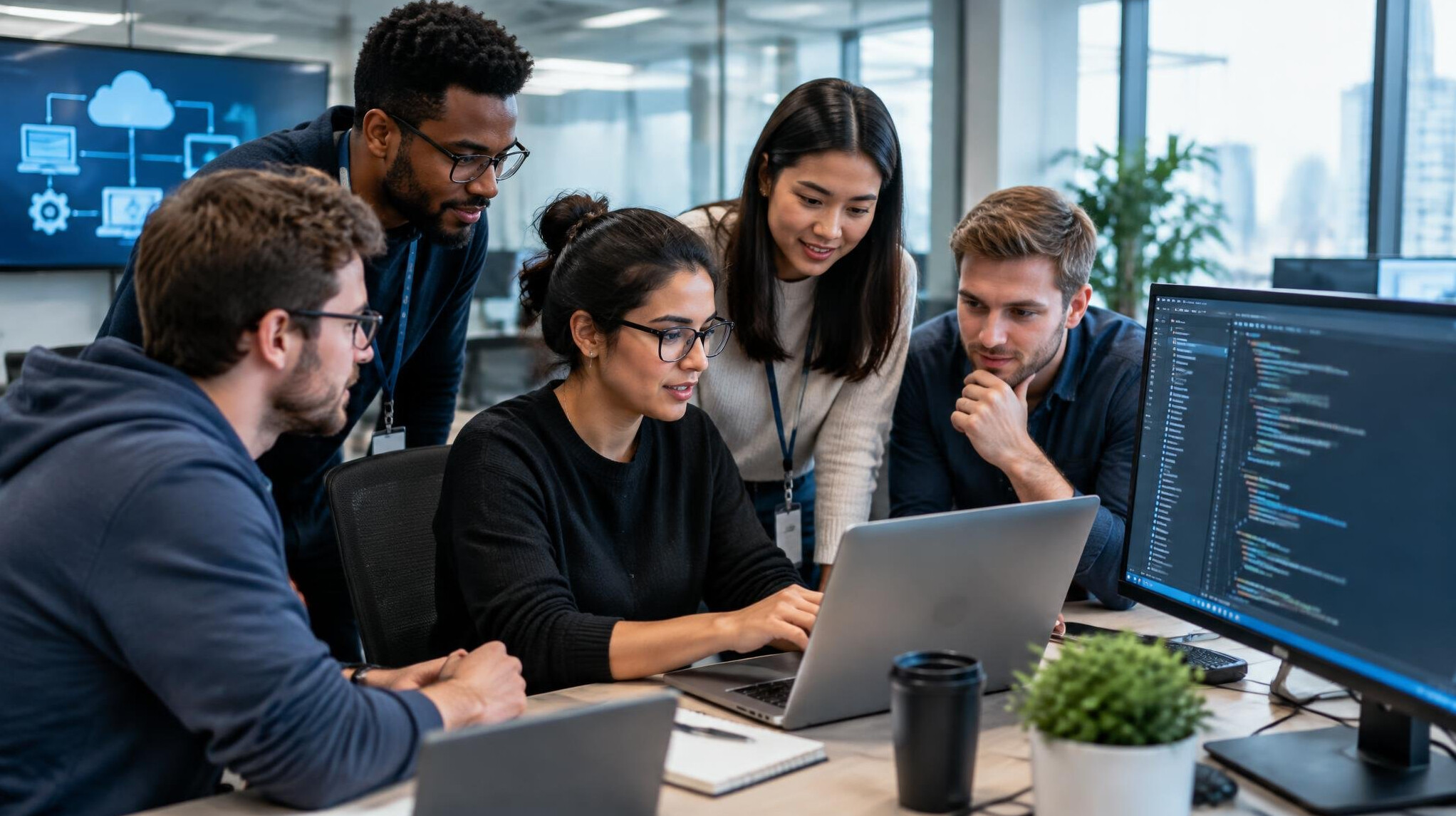 corporate programming team